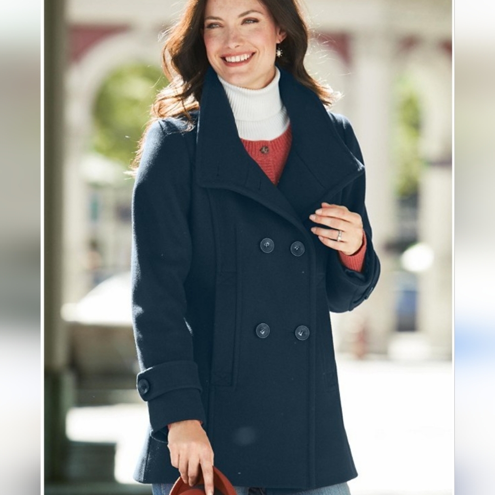 Pendleton Navy  Wool Peacoat Sz.XL